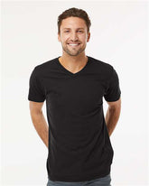 Deluxe Blend V-Neck T-Shirt - 3543